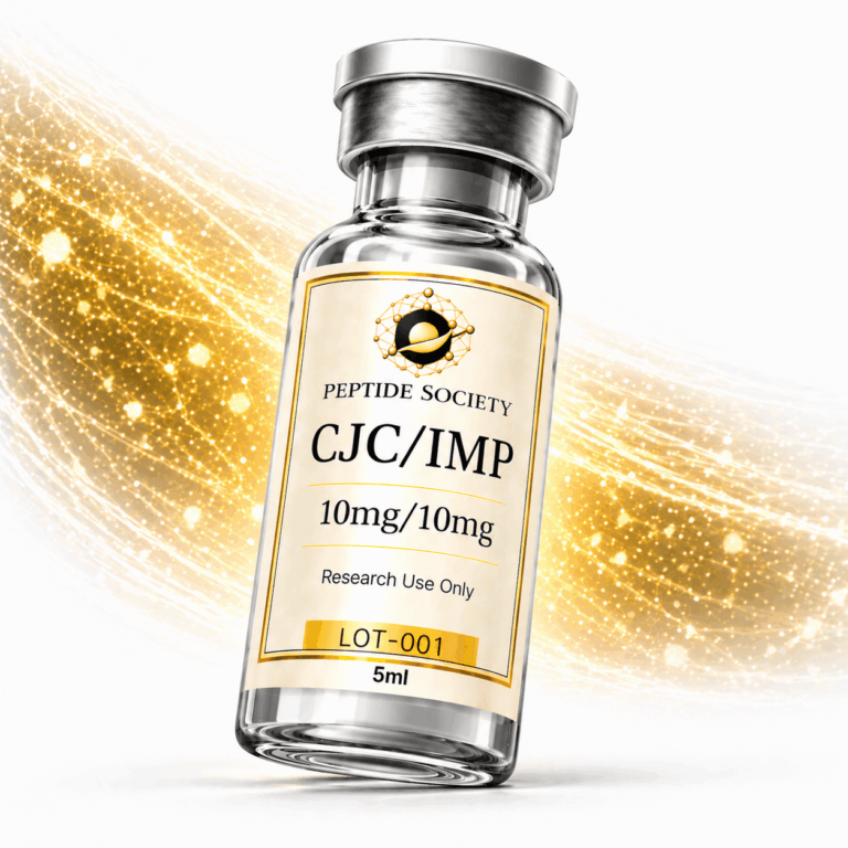 CJC-1295 + Ipamorelin 10mg — research peptide vial