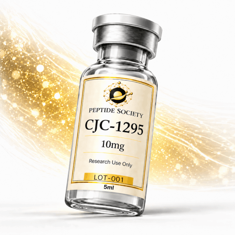 CJC-1295 10mg — research peptide vial