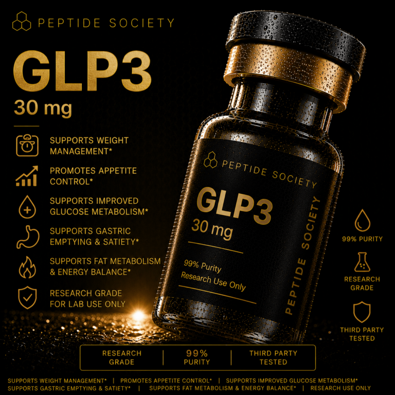 GLP3 30mg — research peptide vial
