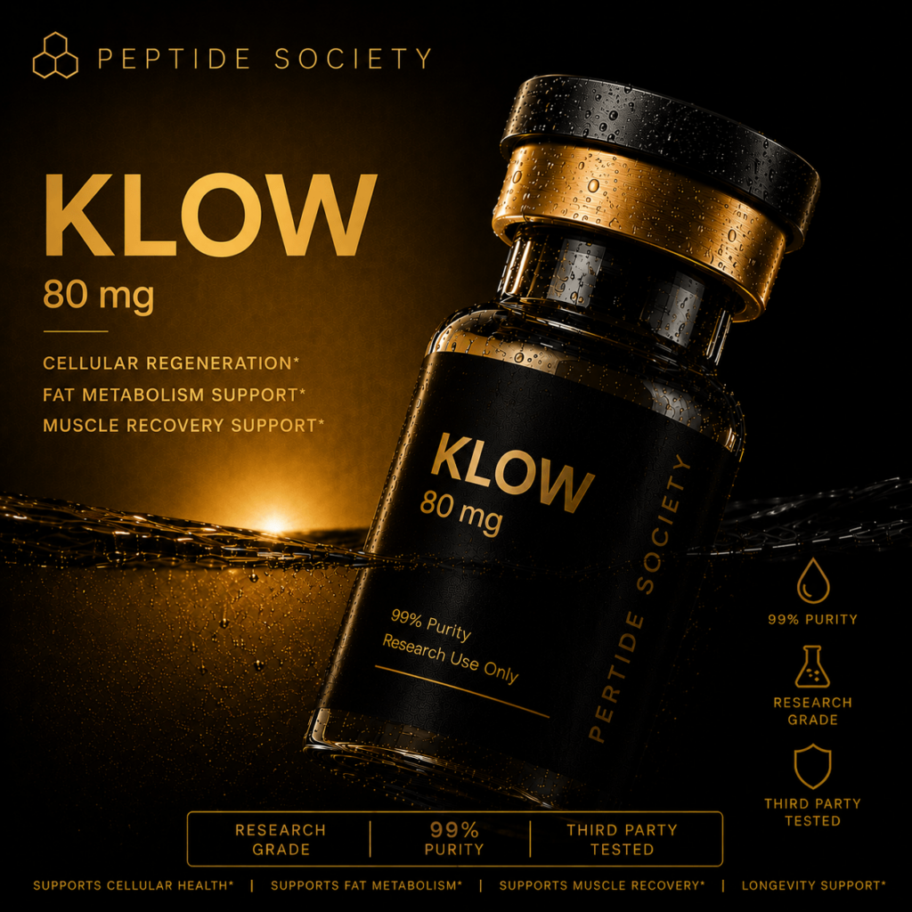 Klow 80mg — research peptide vial