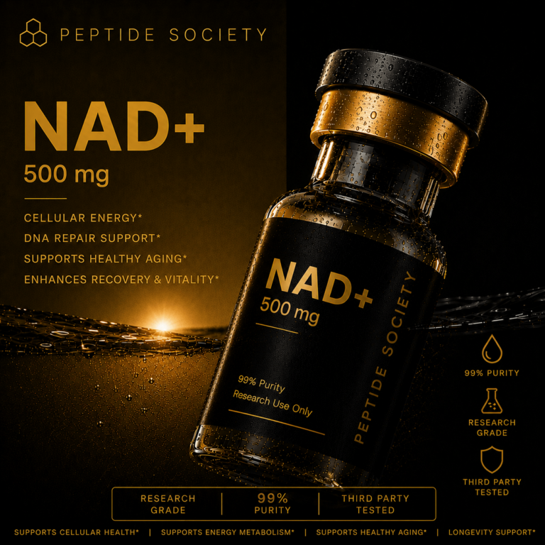 NAD+ 500mg — research peptide vial