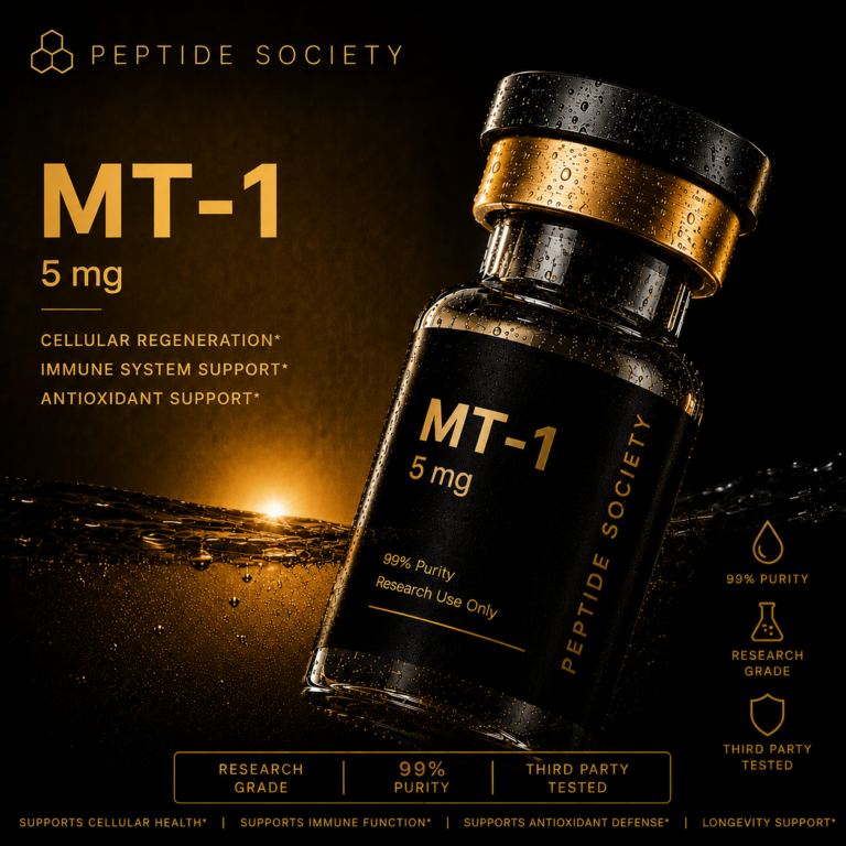 MT1 Melanotan 1 5mg — research peptide vial