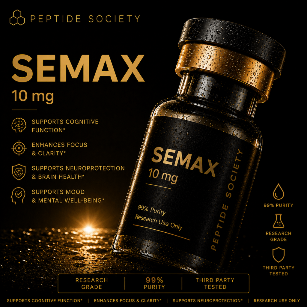 Semax – 10mg — research peptide vial