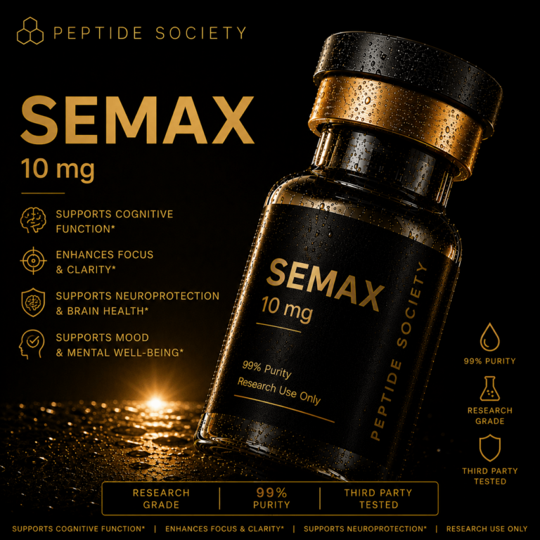 Semax – 10mg — research peptide vial