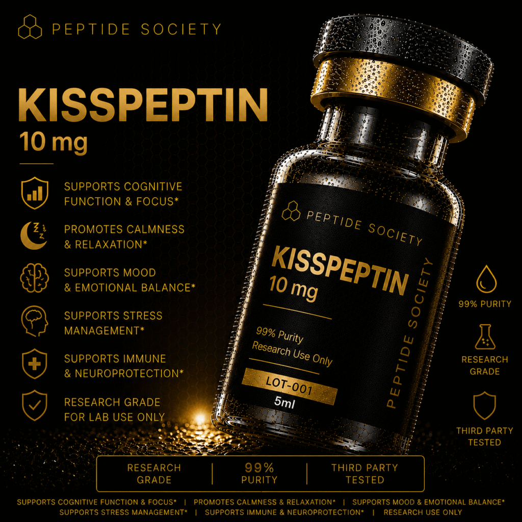 Kisspeptin 10mg — research peptide vial